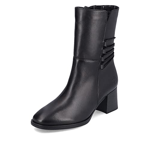 Remonte Damen Klassische Stiefeletten D0V71, Frauen Stiefeletten,lose Einlage,halbstiefel,Kurzstiefel,uebergangsschuhe,schwarz,37 EU / 4 UK von Remonte