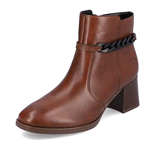 Remonte Damen Klassische Stiefeletten D0V73, Frauen Stiefeletten,lose Einlage,flach,boots,stiefel,bootee,booties,halbstiefel,braun,36 EU / 3.5 UK von Remonte