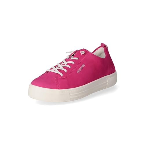 Remonte Damen Low-Top Sneaker D0913, Frauen Halbschuhe,lose Einlage,Freizeit,sportlich,straßenschuhe,Strassenschuhe,Sportschuhe,rosa (31),41 EU von Remonte