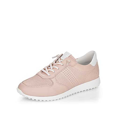 Remonte Damen Low-Top Sneaker D3100, Frauen Halbschuhe,lose Einlage,Freizeitschuhe,Turnschuhe,Laufschuhe,Freizeit,sportlich,Woman,rosa,38 EU / 5 UK von Remonte