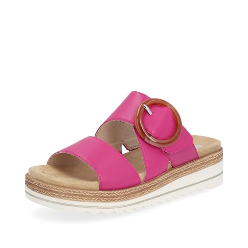 Remonte Damen Pantoletten D0Q51, Frauen Slipper,lose Einlage,Sandalen,Freizeitschuhe,Schlupfschuhe,schluepfschuhe,Slides,Slip-ons,Mules,rosa (31),41 EU von Remonte