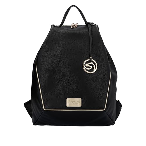 Remonte Damen Q0534 Rucksackhandtasche, Schwarz von Remonte