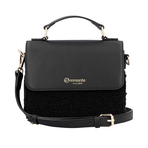 Remonte Damen Q0632 Umhängetasche, Schwarz von Remonte