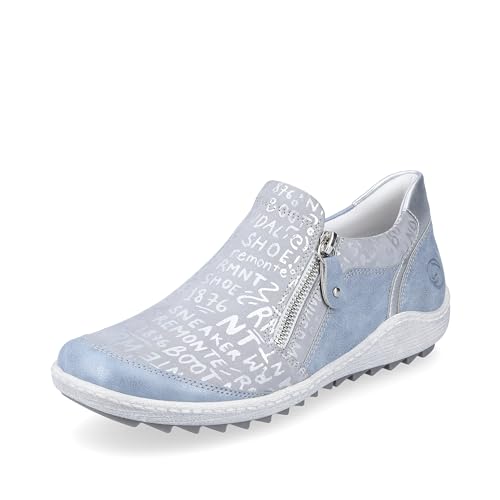 Remonte Damen R1428 Slipper, bleu/ciel/Silber/Silver / 10, 40 EU von Remonte