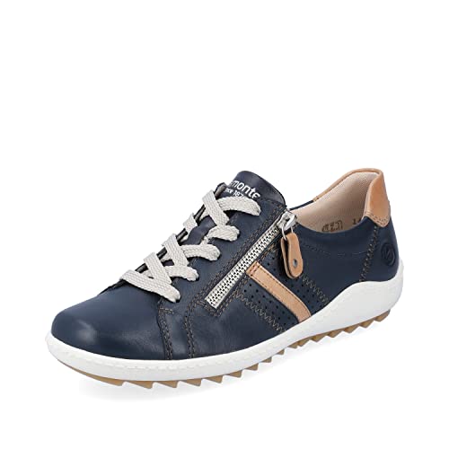 Remonte Damen R1432 Sneaker, Atlantis/Bisquit/Pazifik / 14, 38 EU von Remonte