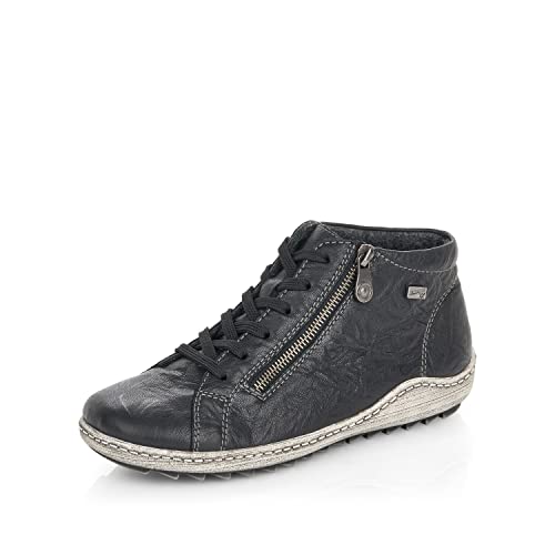 Remonte Damen R1470 Hohe Sneaker, Schwarz (Schwarz 01), 38 EU Weit von Remonte