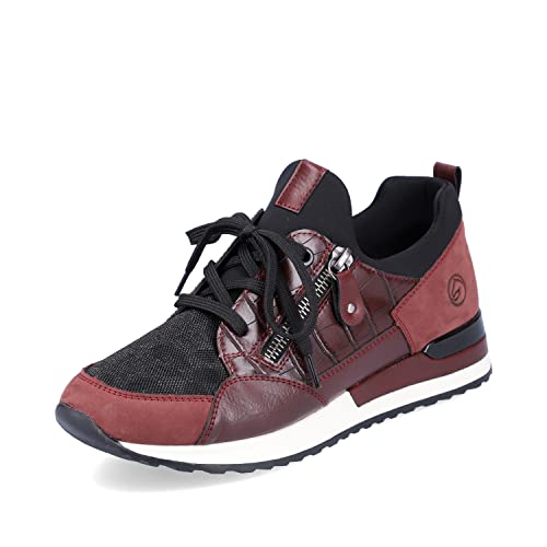 Remonte Damen R2529 Sneaker, Wine, 36 EU von Remonte