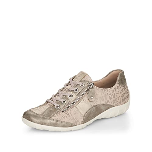 Remonte Damen R3403 Sneaker, Perle/Cliff/Pearlcream/Muschel / 60, 36 EU von Remonte