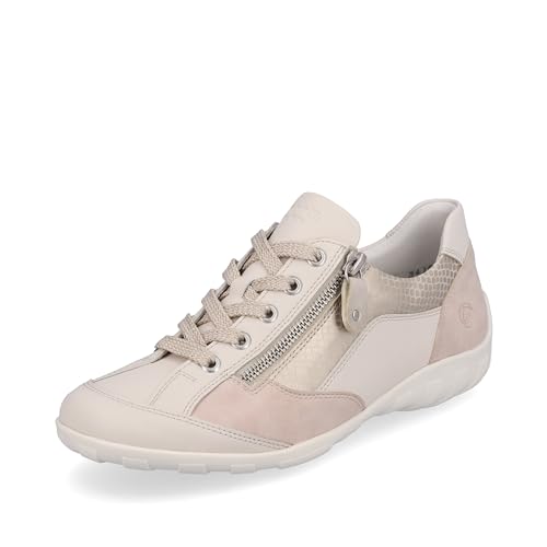 Remonte Damen R3410 Sneaker, Porzellan/Rose/Muschel/Porzellan / 60, 39 EU von Remonte