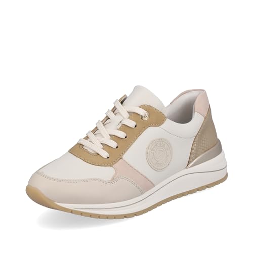 Remonte Damen R3706 Sneaker, Perle/Offwhite/Rose/Sand/Crema/Alloy / 81, 40 EU von Remonte