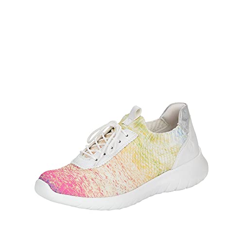 Remonte Damen R5704 Slipper, Rainbow/Weiss/Ice / 90, 39 EU von Remonte