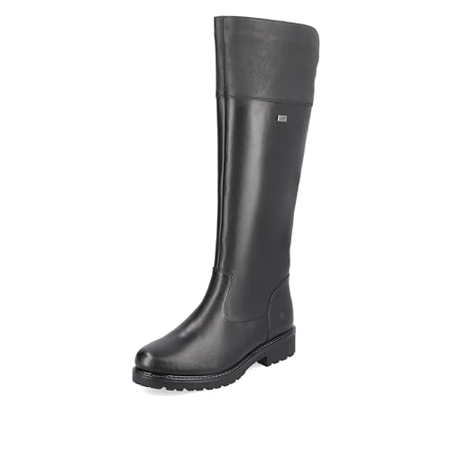 Remonte Damen R6581 Kniehohe Stiefel, Schwarz/Schwarz/Schwarz / 04, 38 EU von Remonte