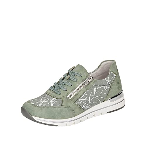 Remonte Damen R6700 Sneaker, Peppermint/perlmint/hellgrau-Bianco / 52, 38 EU von Remonte