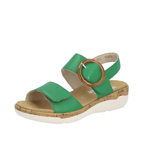 Remonte Damen R6853 Sandale, applegreen / 53, 36 EU von Remonte