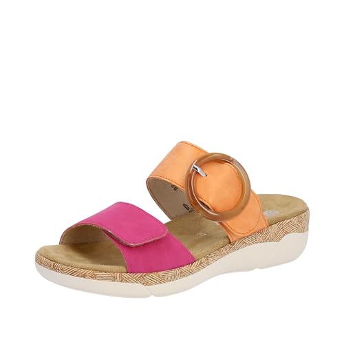 Remonte Damen R6858 Sandale, Magenta/orange / 38, 37 EU von Remonte