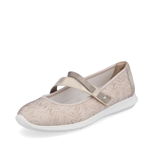 Remonte Damen R7109 Ballerinas, perlcreme/Alloy/Muschel/Perle / 60, 36 EU von Remonte