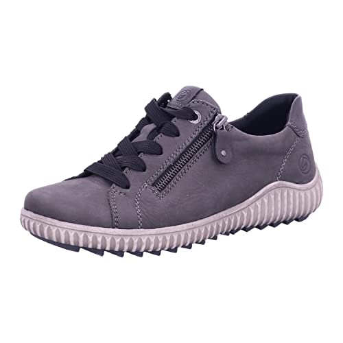 Remonte Damen R8200 Sneaker, Granit, 37 EU von Remonte