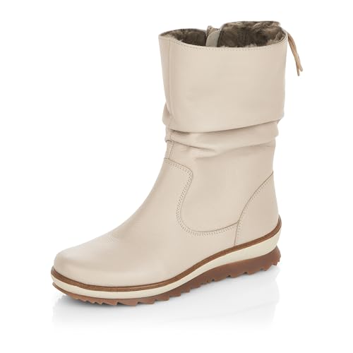 Remonte Damen R8471 Schneestiefel, Crema/Crema / 80, 39 EU von Remonte