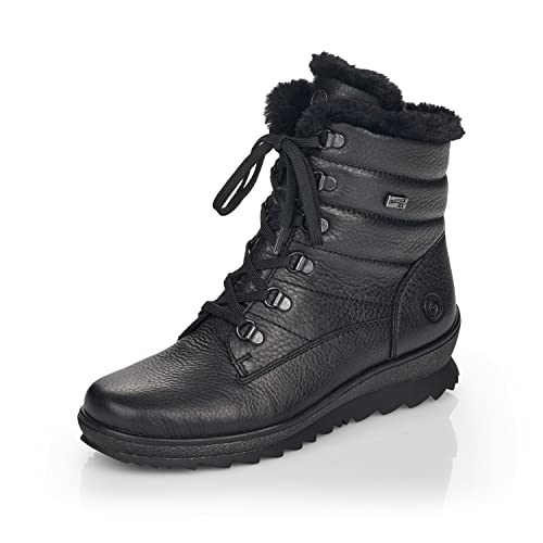 Remonte Damen R8480 Schneestiefel, schwarz/Nero / 01, 41 EU von Remonte