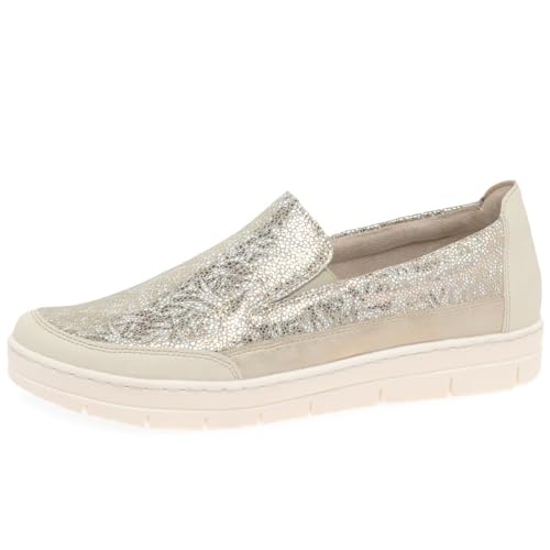 Remonte Damen Slipper in Metallic, Größe 37 von Remonte