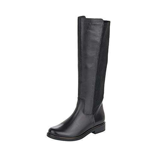 Remonte Damen D8371 Kniehohe Stiefel, schwarz/schwarz/schwarz / 01, 37 EU von Remonte