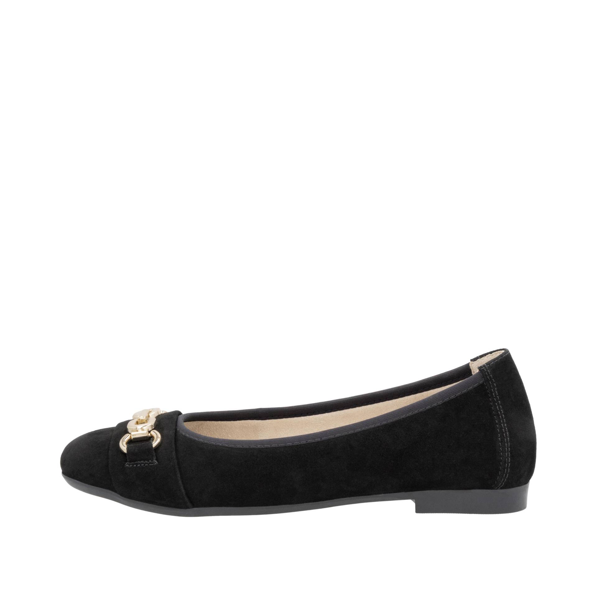 Remonte Damenschuhe Ballerinas schwarz schwarz - Gr. - 36 von Remonte