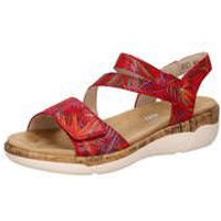 Remonte Keilsandale Damen rot|rot|rot|rot|rot|rot|rot|rot|rot von Remonte