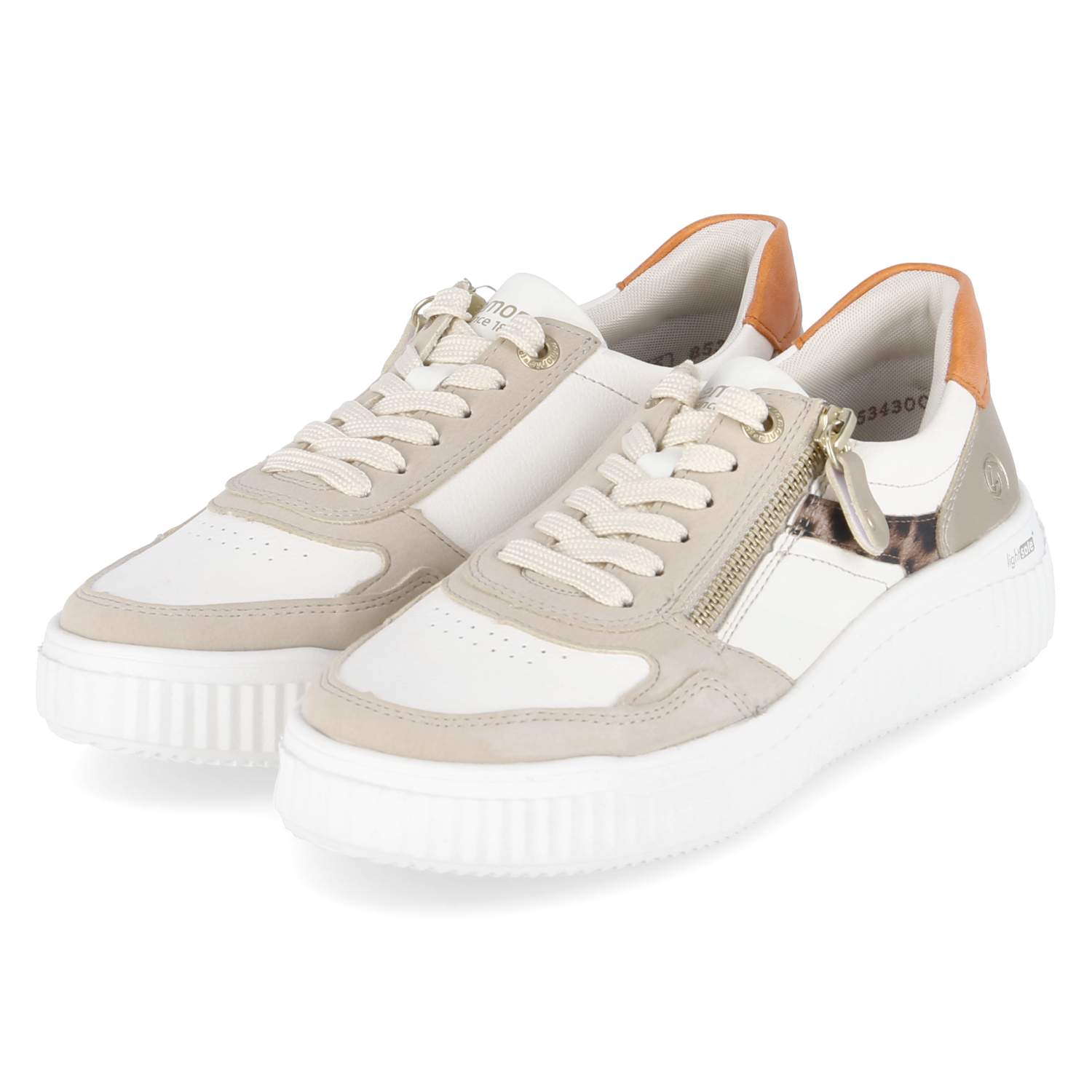 Remonte Low Sneaker  Weiß - Gr. 41 -  Textil von Remonte