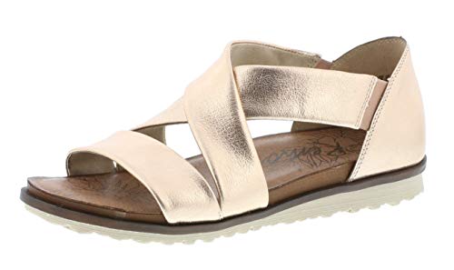 Remonte R2755 Damen Riemchensandale,Sandalette,Sommerschuh,Sommersandale,bequem,flach,rosegold/31,39 EU / 6 UK von Remonte