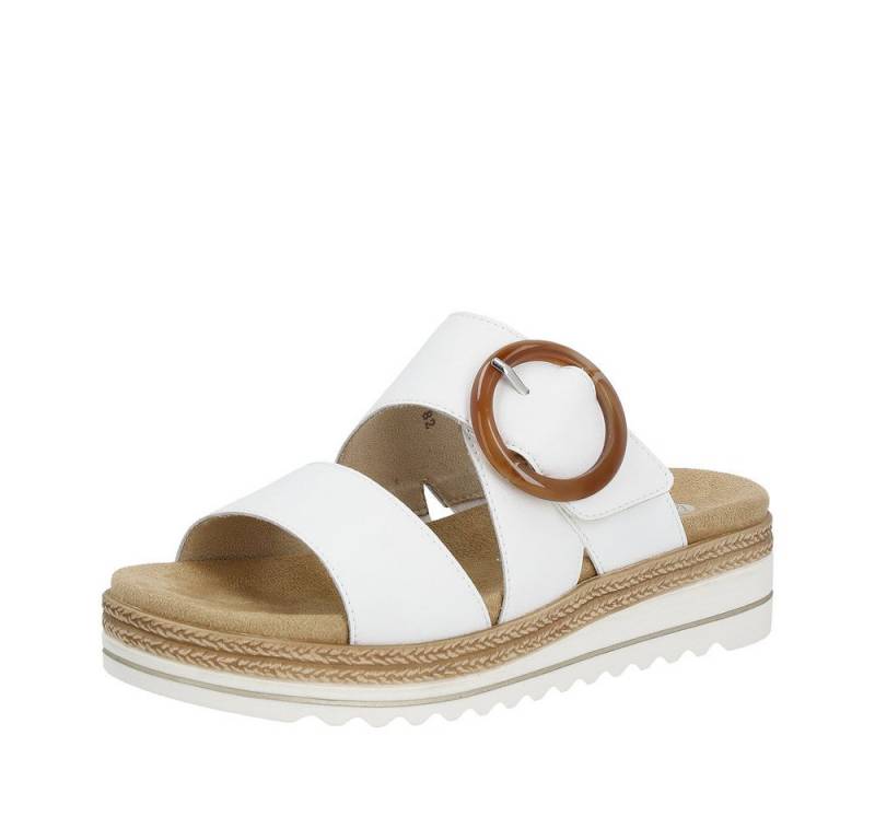 Remonte Remonte Damen Pantolette D0Q51-82 weiss Pantolette von Remonte
