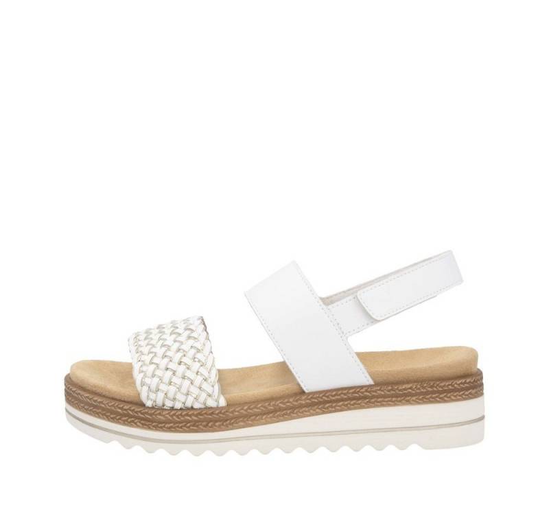 Remonte Remonte Damen Sandale D0Q56-80 weiss kombi Sandale von Remonte