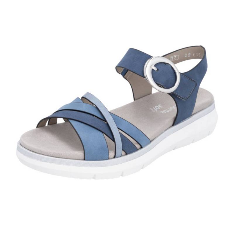 Remonte Remonte Damen Sandale D2K55-14 blau Sandale von Remonte