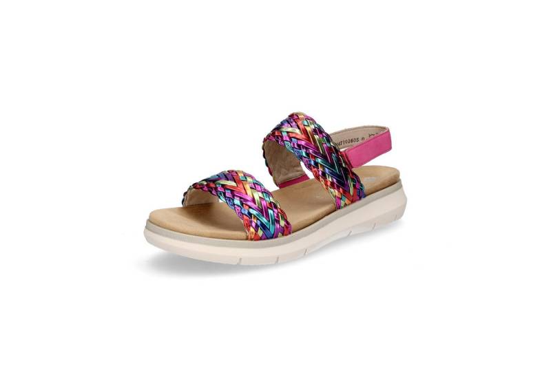 Remonte Remonte Damen Sandale pink multi metallic Sandale von Remonte