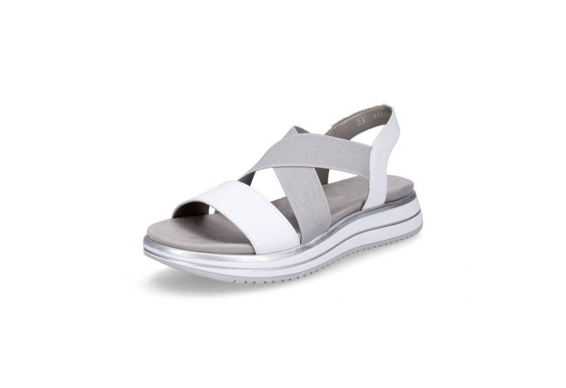 Remonte Remonte Damen Sandale weiß silber Sandale von Remonte