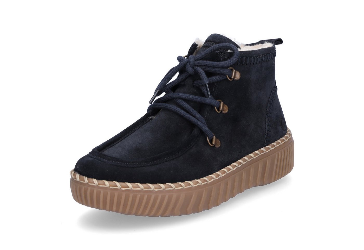 Remonte Remonte Damen Schnürboot blau Schnürboots von Remonte