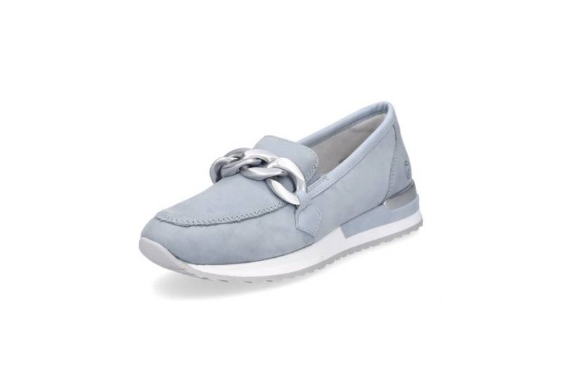 Remonte Remonte Damen Slipper blau silber Slipper von Remonte
