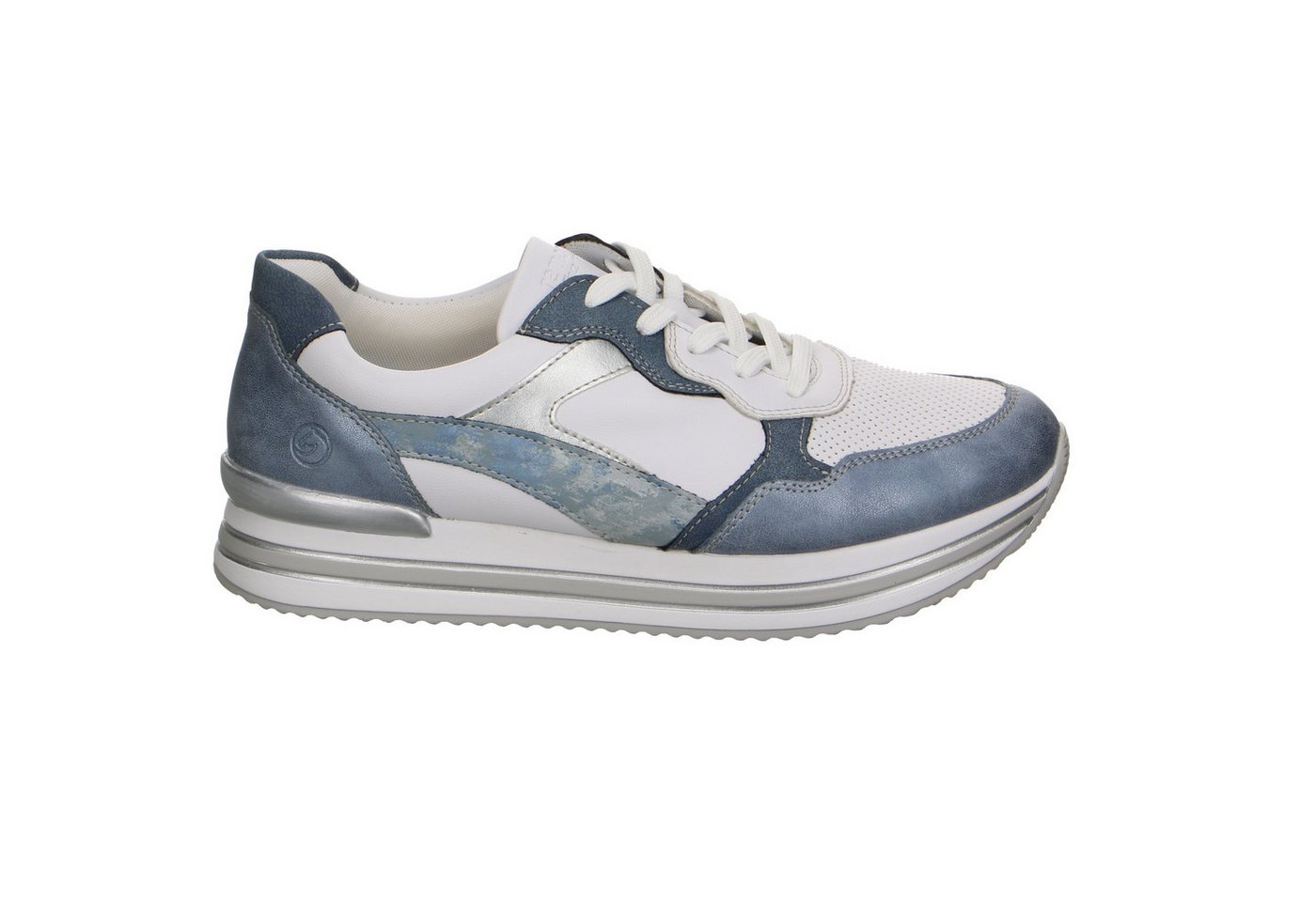 Remonte Remonte Leder Comfort Schnürschuhe blau Schnürschuh von Remonte