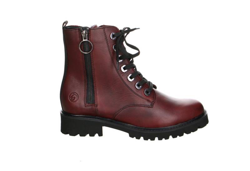 Remonte Remonte Leder Comfort Stiefelette rot Stiefelette von Remonte