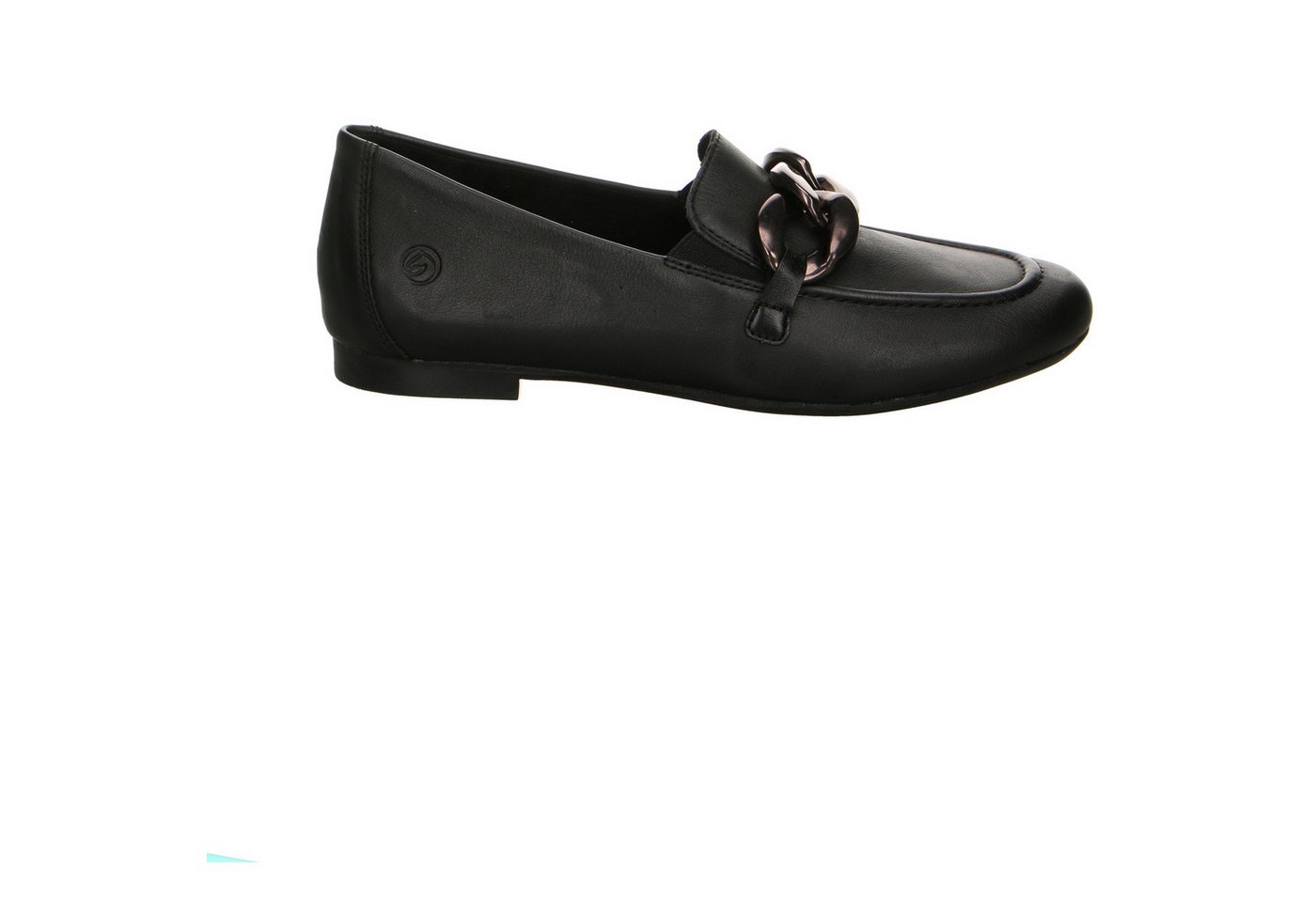 Remonte Remonte Leder Pumps Flach schwarz Loafer von Remonte