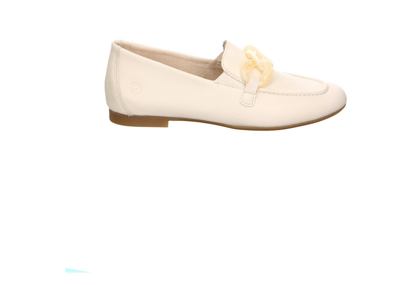 Remonte Remonte Leder Pumps Flach weiss Loafer von Remonte