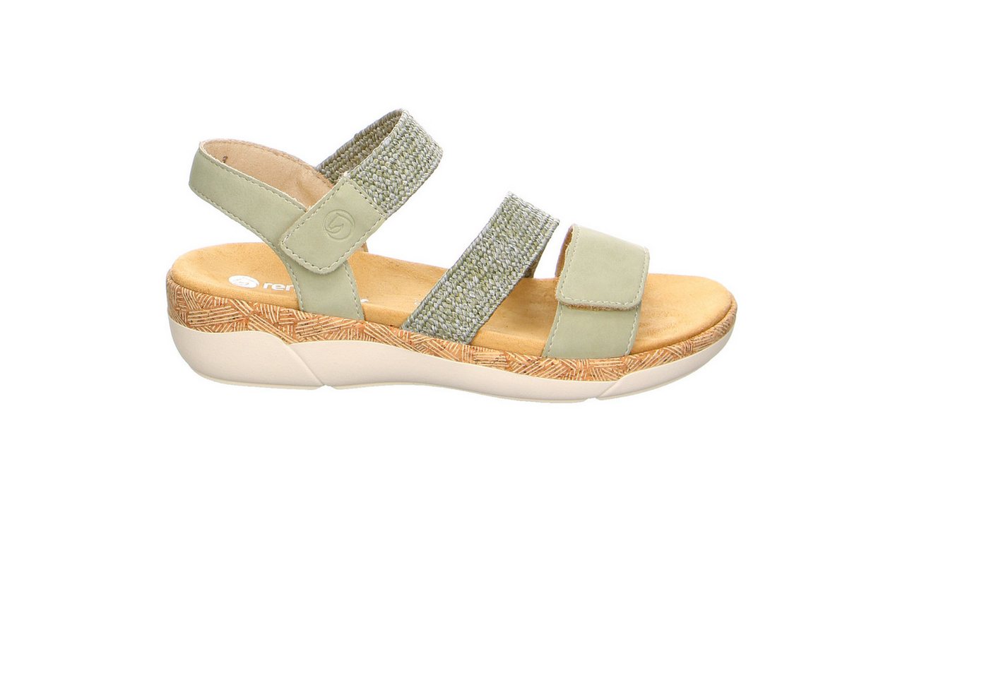 Remonte Remonte Nubuk Comfort Sandale grün Trekkingsandale von Remonte