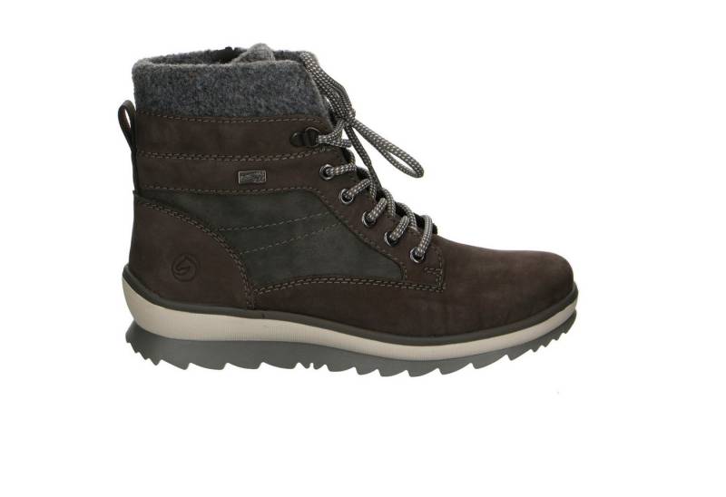 Remonte Remonte R8477-45 Nubuk Comfort Stiefelette grau Stiefelette von Remonte