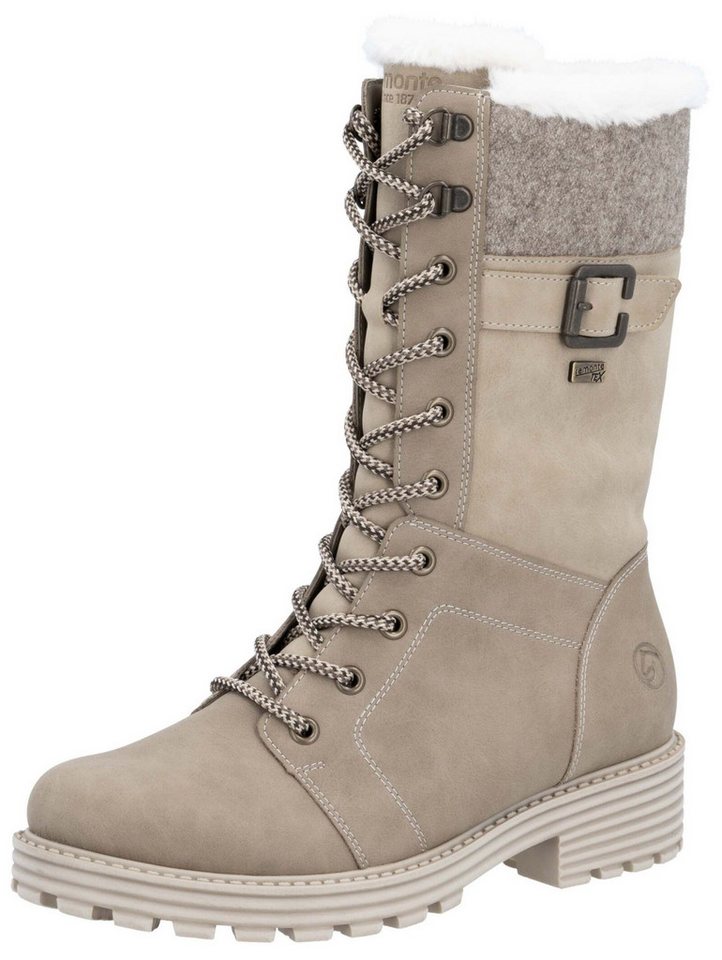 Remonte Remonte Stiefelette Veloursleder Schnürstiefelette von Remonte
