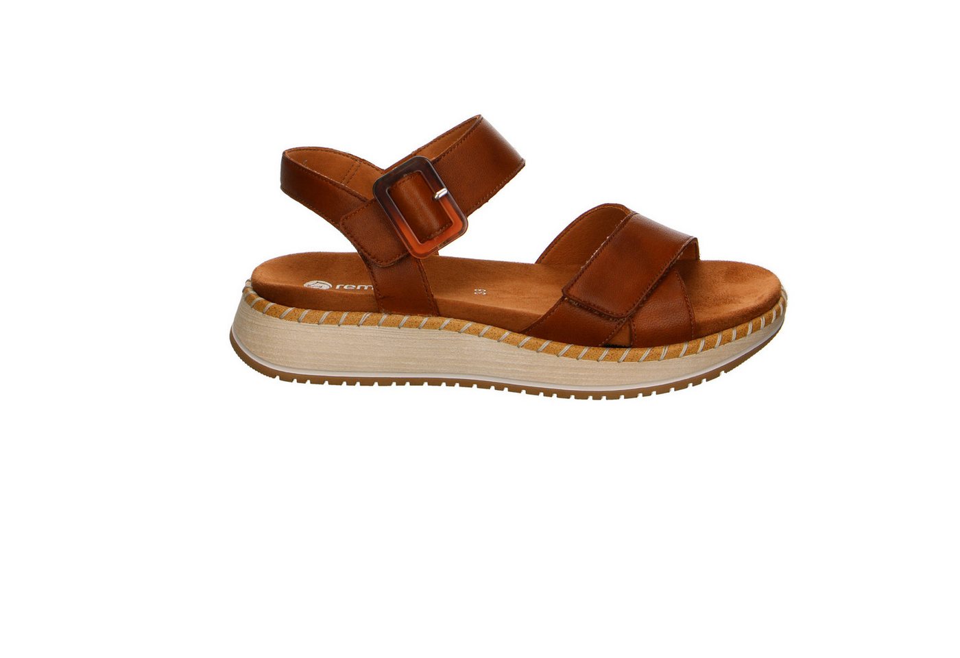 Remonte Remonte Velour Sandale braun Sandale von Remonte