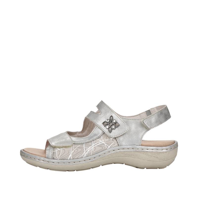 Remonte Sandale ice/perlcloud/hellgrau-bianco - Gr. - 38 von Remonte