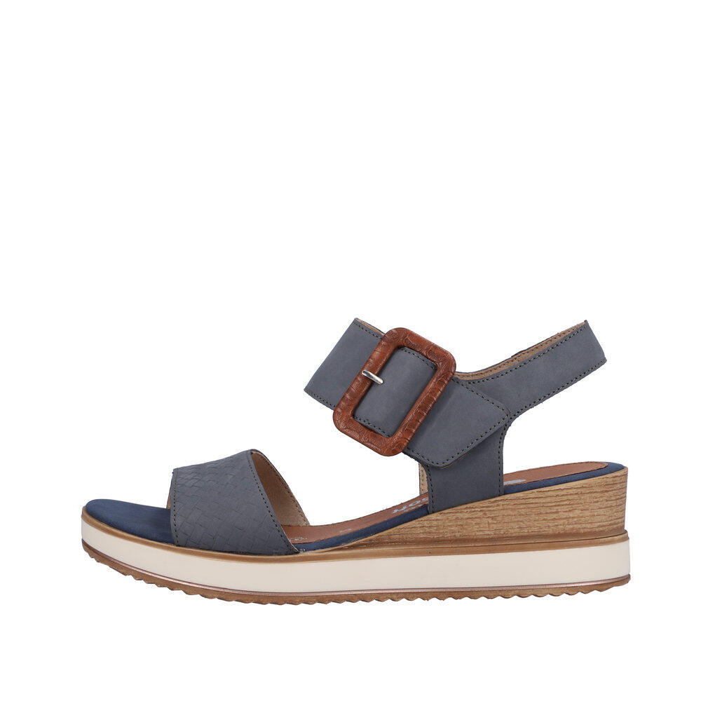 Remonte Sandale jeans - Gr. - 39 von Remonte