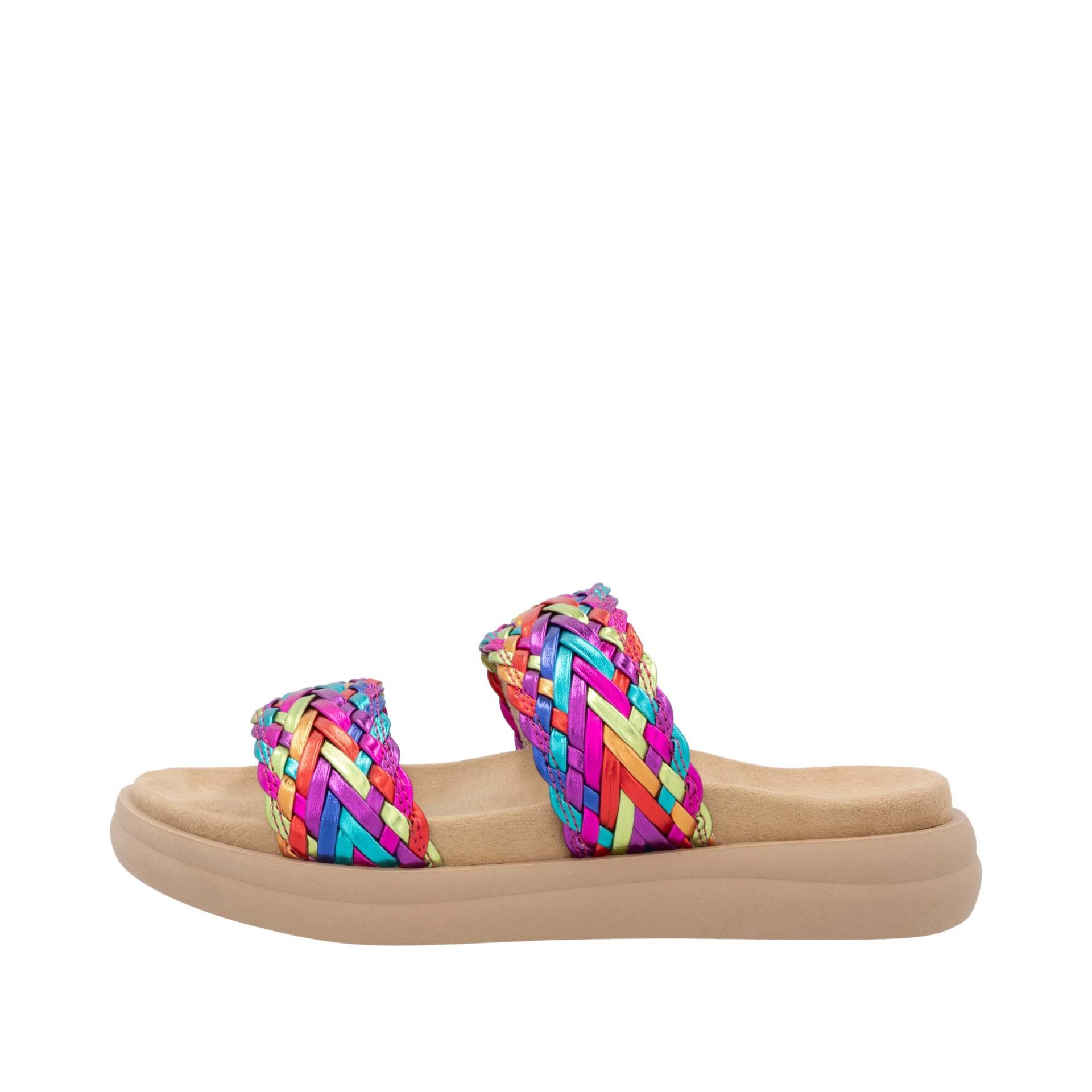 Remonte Damenschuhe Klassische Pantoletten metallic-multi metallic-multi - Gr. - 42 von Remonte