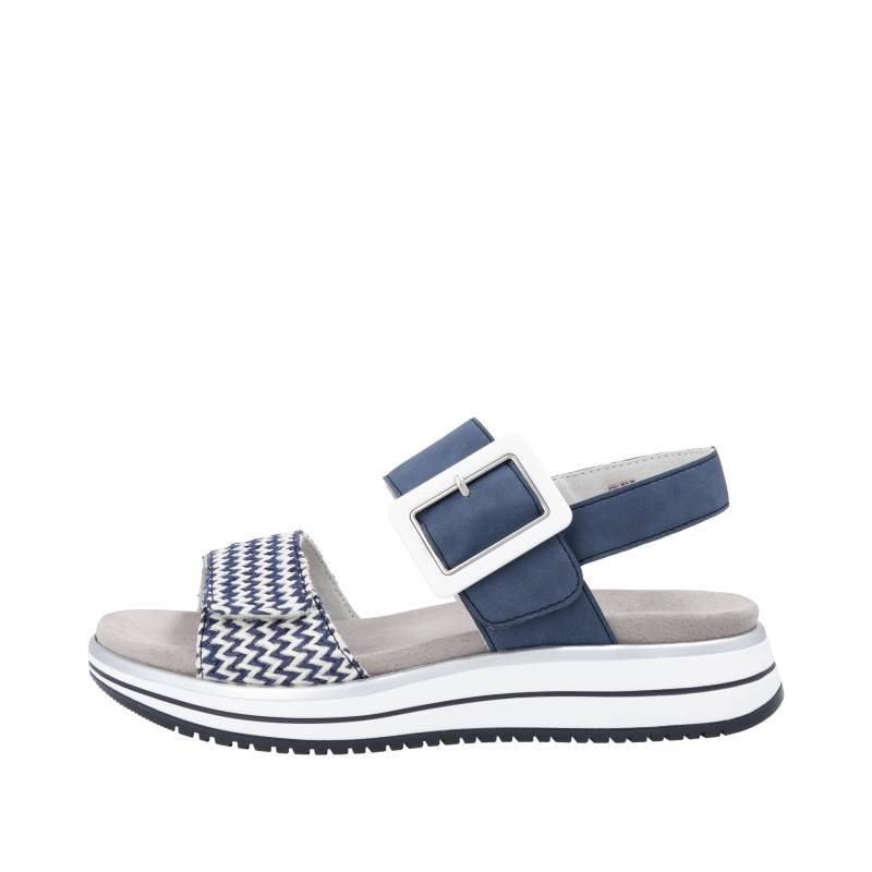 Remonte Sandale pazifik-weiss/jeans - Gr. - 42 von Remonte