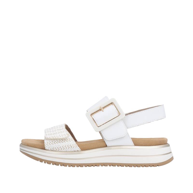 Remonte Sandale weiss-gold/weiss - Gr. - 38 von Remonte