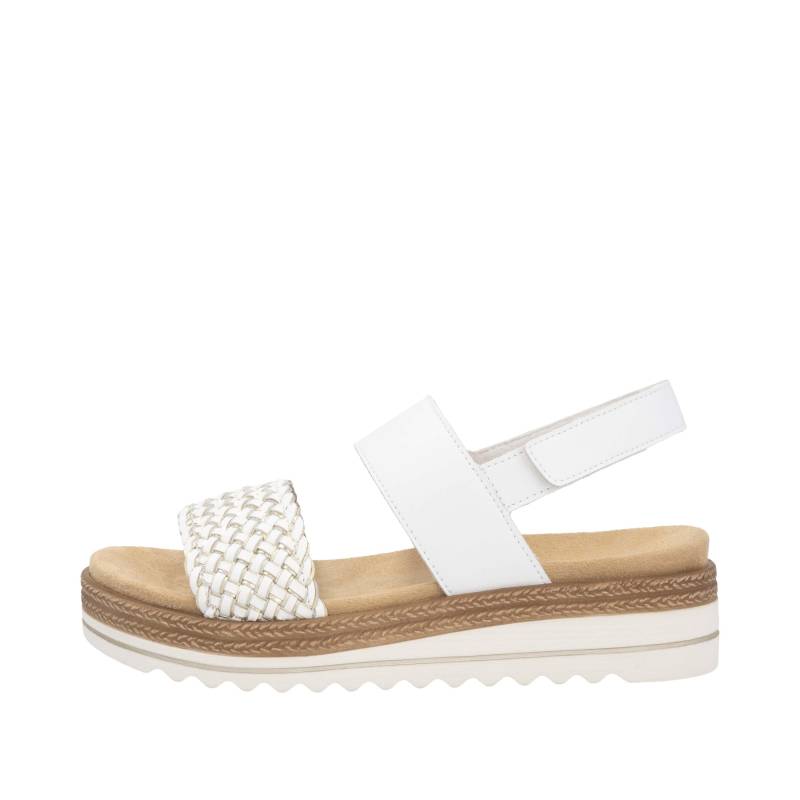 Remonte Sandale weiss-gold/weiss - Gr. - 38 von Remonte